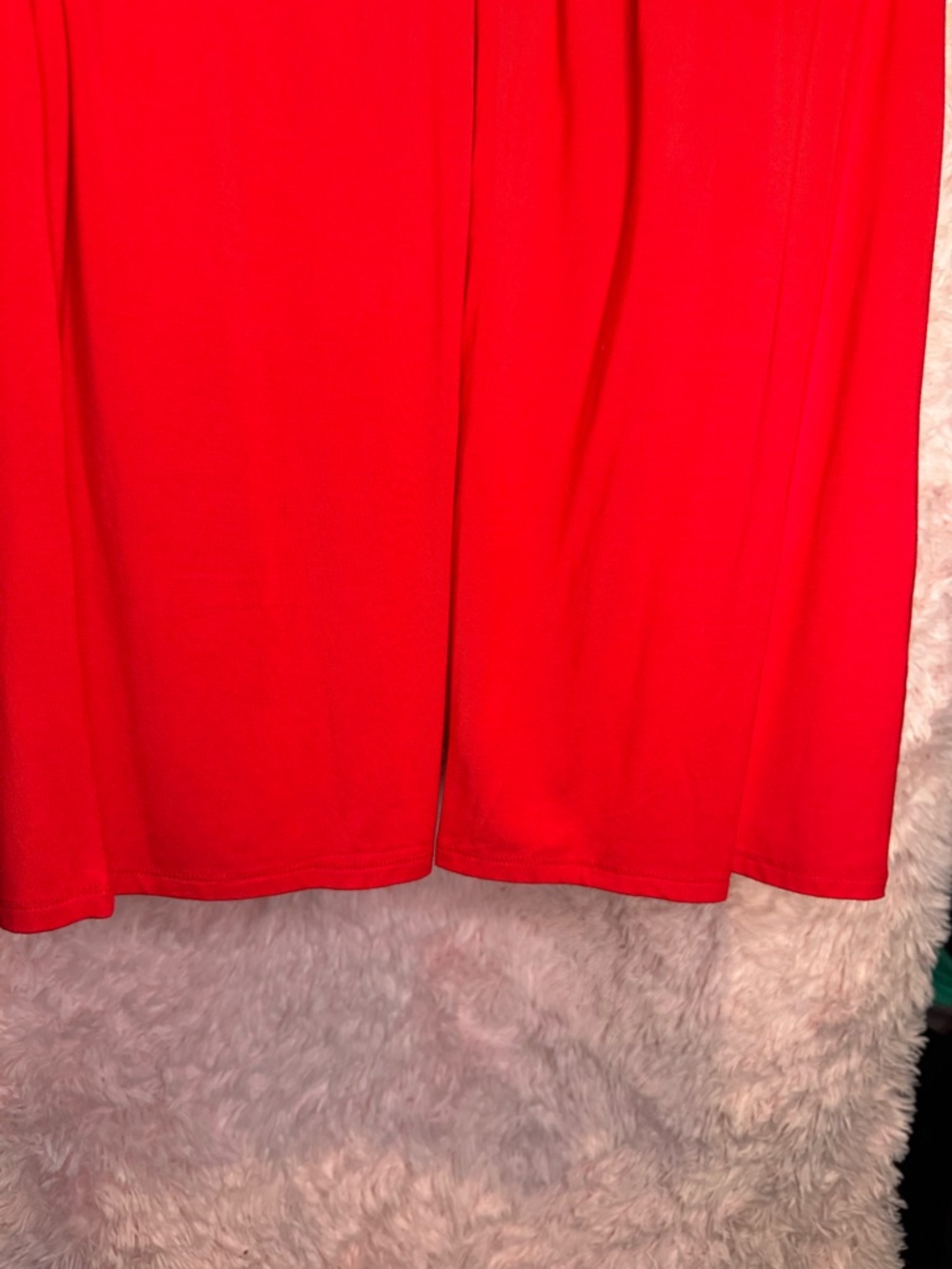Vintage bebe Red Strapless Rhinestone Logo Jumpsuit NWT - Picture 6 of 7